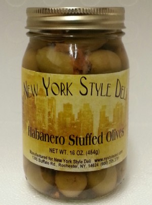 NY Deli Habanero stuffed olives
